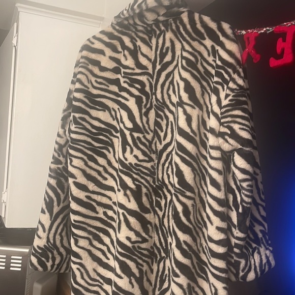 Free People Zebra Maxi Coat - Jacket - Picture 10 of 11